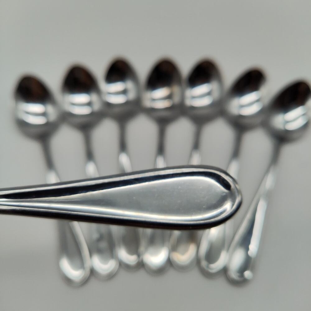 8X Tsp Cambridge Country Buffet Stainless Steel Teaspoons